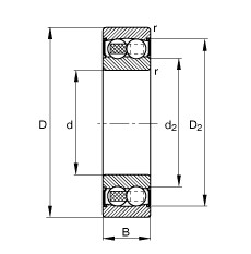 Bearing 2311-2RS-TVH FAG
