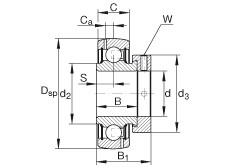 Bearing GRA014-NPP-B-AS2/V INA