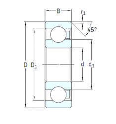 Bearing 609/HR11TN SKF