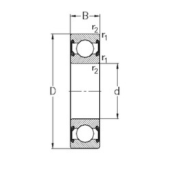 Bearing 6310-2RS2 NKE