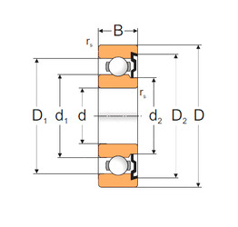 Bearing 6314-Z MPZ