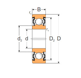 Bearing 6314-2Z MPZ
