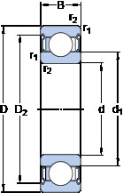 Bearing 6313-2Z/VA228 SKF