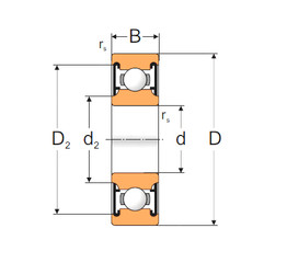 Bearing 6308-2RS1 MPZ