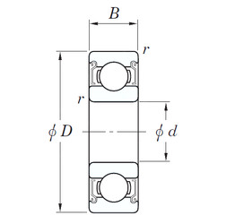 Bearing SVWML 6010 ZZST KOYO