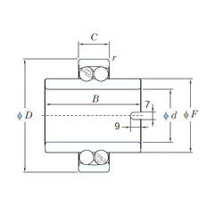 Bearing 11208 KOYO