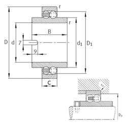 Bearing 11207-TVH FAG