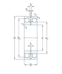 Bearing 13940 SKF