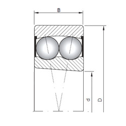 Bearing 2211K-2RS ISO