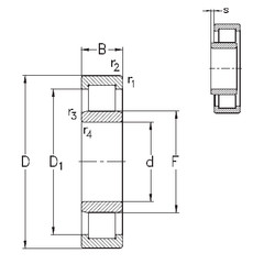 Bearing NU426-M NKE