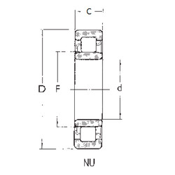 Bearing NU420 FBJ