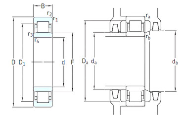 Bearing NU313ECM/HC5C3 SKF