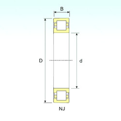 Bearing NUP 320 ISB
