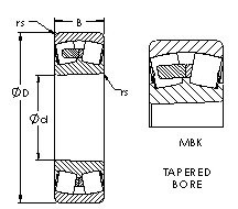Bearing 24144MBK30 AST