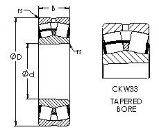Bearing 24136CAK30 AST