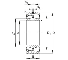 Bearing 24172-E1 FAG
