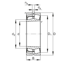 Bearing 24172-E1-K30 FAG