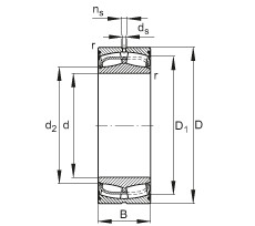 Bearing 24144-E1-2VSR FAG