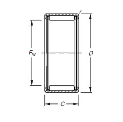 Bearing HK6012 Timken