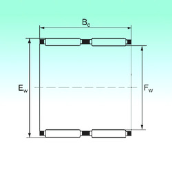 Bearing K 95x103x40 - ZW NBS