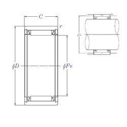 Bearing NK9/12T2 NTN