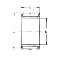 Bearing NKI 85/36 FBJ