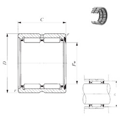 Bearing RNA 6912U IKO