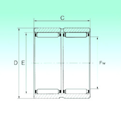 Bearing RNAO 50x65x40 - ZW NBS