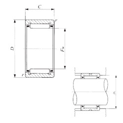 Bearing TAF 253320/SG IKO