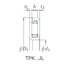 Bearing TPK3451JL KOYO