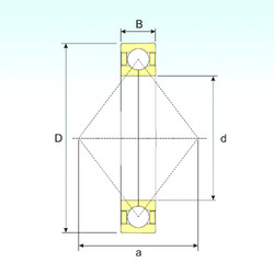 Bearing QJ 334 N2 M ISB
