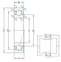 Bearing SEA85 7CE3 SNFA