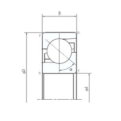 Bearing 80TAF17 NACHI