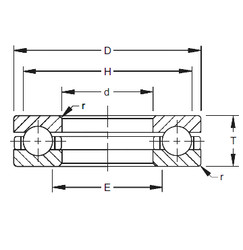 Bearing 95TVB431 Timken