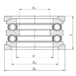Bearing 54420U+U420 ISO