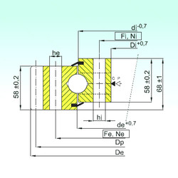 Bearing EB1.25.1904.400-1SPPN ISB