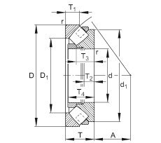 Bearing 29496-E-MB FAG