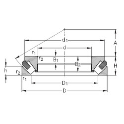 Bearing 29488-M NKE