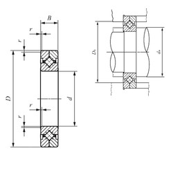 Bearing CRBC 80070 IKO