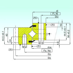Bearing ER1.14.0644.201-3STPN ISB