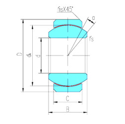 Bearing GEFZ6T LS