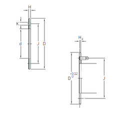 Bearing PCMW 527802 E SKF
