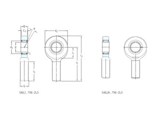 Bearing SALA50TXE-2LS SKF