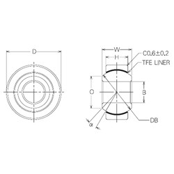 Bearing SBT8 NMB