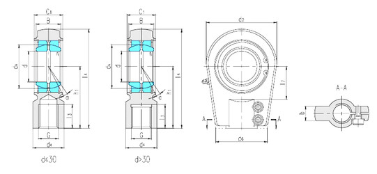Bearing SIA90ES LS