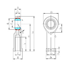 Bearing SIBP8S LS