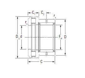 Bearing NAXR50 Timken