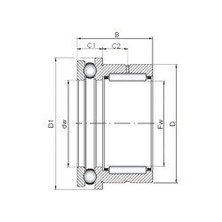 Bearing NKX 50 CX