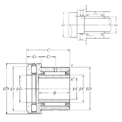 Bearing NKXR40T2+IR35×40×20 NTN
