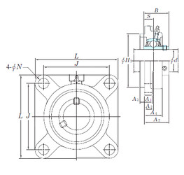Bearing UCFS326 KOYO